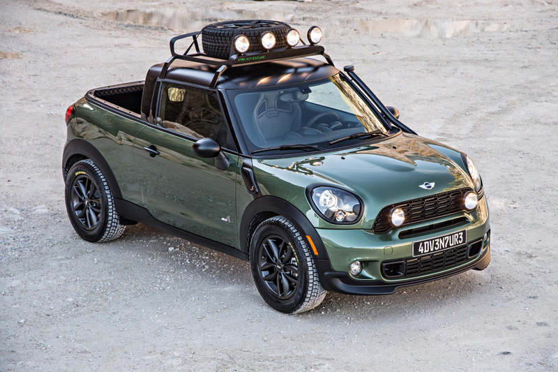 Illustration for article titled The Mini Paceman Adventure Is A One-Off Pickup Loaded With Awesomeness